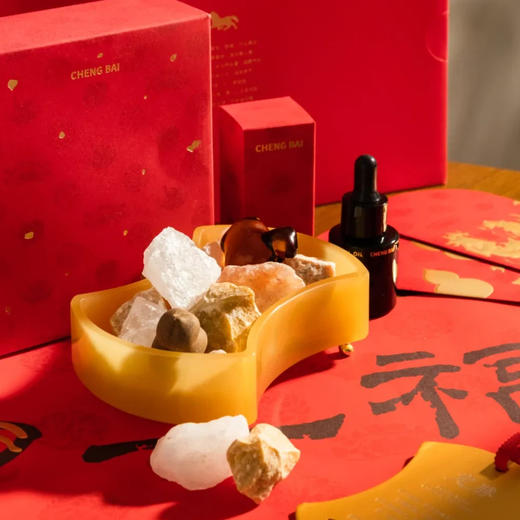 菜菜X呈白定胜晶石香薰|颜值绝美！随意摆都出片，福禄聚宝好运装回家！ 商品图0