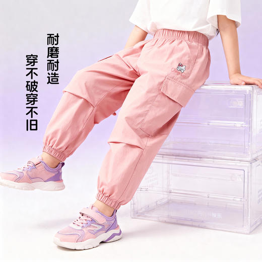 贝贝怡女童春秋工装裤 商品图9