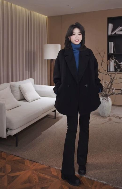 波司登同款白鹅绒蛋白绒微喇神级微喇裤 商品图4