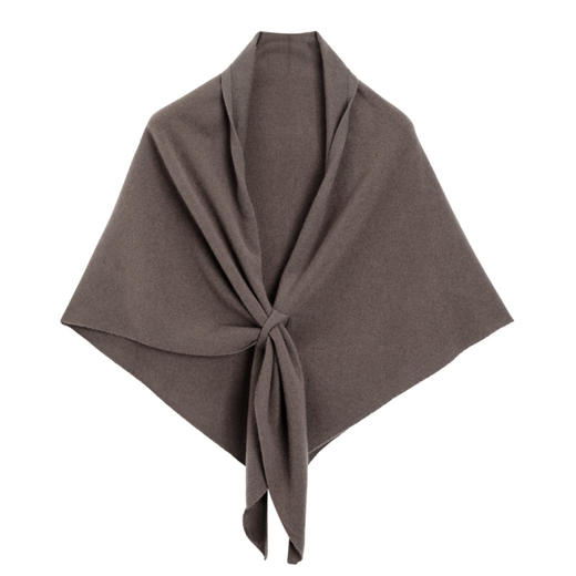 【积分兑礼】生活在左百搭绵羊毛三角围巾 商品图2