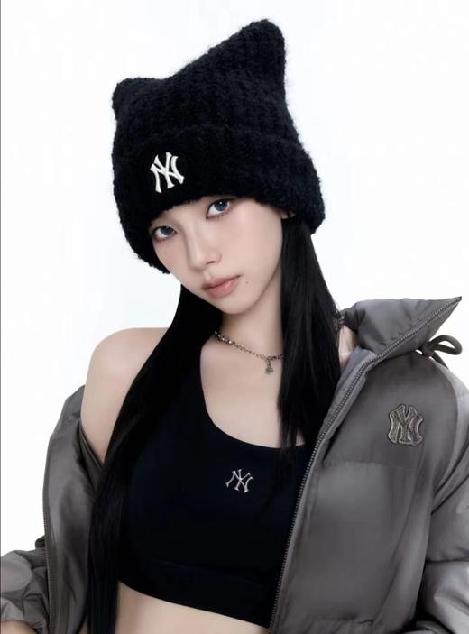 暖萌出圈 质感在线 m*b针织猫耳朵毛线帽！ 商品图1