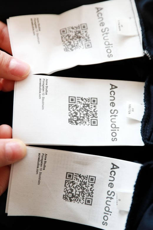 磨破做旧+复古印花，胸口小标tee。正肩式宽松圆领全棉t恤C122558 商品图3