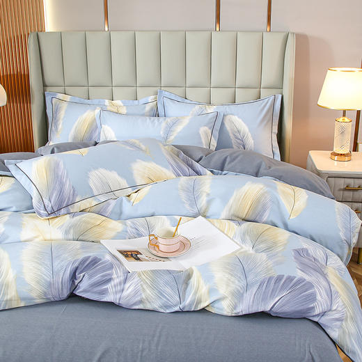 "因为+所以 / Because & So   花意浓情-全棉加厚磨毛四件套" 商品图1