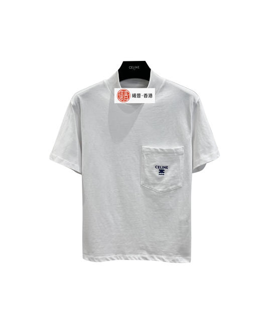 女款高领刺绣短袖T恤ba008 商品图0