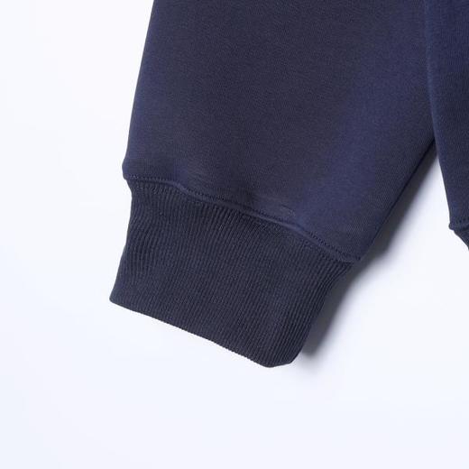 WY1549SDSA男士秋冬新款痞帅男装韩版简约纯色领口印花圆领卫衣百搭宽松 商品图4