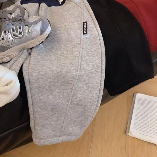 西蒙日记百搭加厚一体绒休闲运动弯刀裤BNK60-3 商品图12