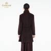 乔万尼2025冬新品100%绵羊毛不对称立领设计毛呢大衣ED4A770 商品缩略图4