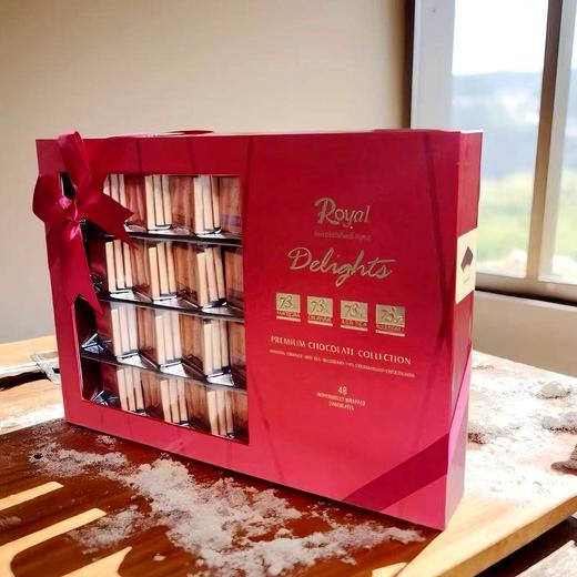 【新品上架】ROYAL 精装礼盒混味巧克力240g/045582 四种口味48小片 商品图1
