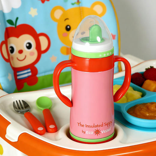 美国安思培不锈钢保温学饮杯 商品图5