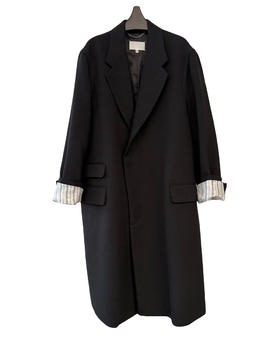 女款羊毛混纺大衣oversize版he016