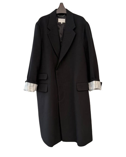 女款羊毛混纺大衣oversize版he016 商品图0