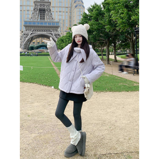 <曾小咸推荐>现货秒杀 ！微信超特价！韩系菱格棉服 日常289.99 立减150 秒杀139.99！！ 工装牛仔裤 秒杀99.99！！ 商品图2