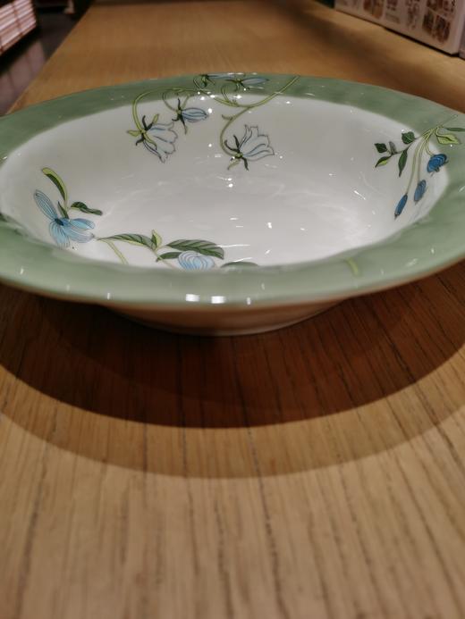 冠祥 蓝精灵8.25寸印纹飞边汤盘 商品图0