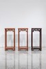 红桥红  家具严选  缅甸花梨（大果紫檀）/大红酸枝【木面/石面 90 颐和园圆腿 花架】 商品缩略图0