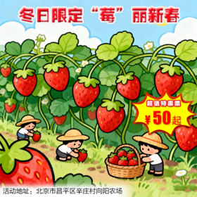 【半日营·1月1-31日】冬日限定-“莓”丽新春，邂逅冬日“莓”好，解锁红润甜蜜时光
