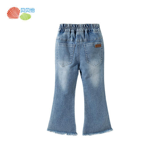 贝贝怡春季女童牛仔长裤 商品图8