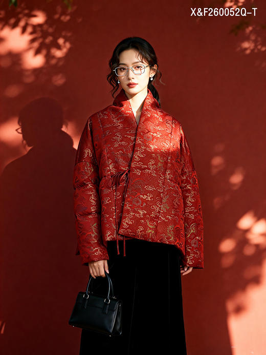 X&F260052Q羽绒服95白鹅绒 商品图6