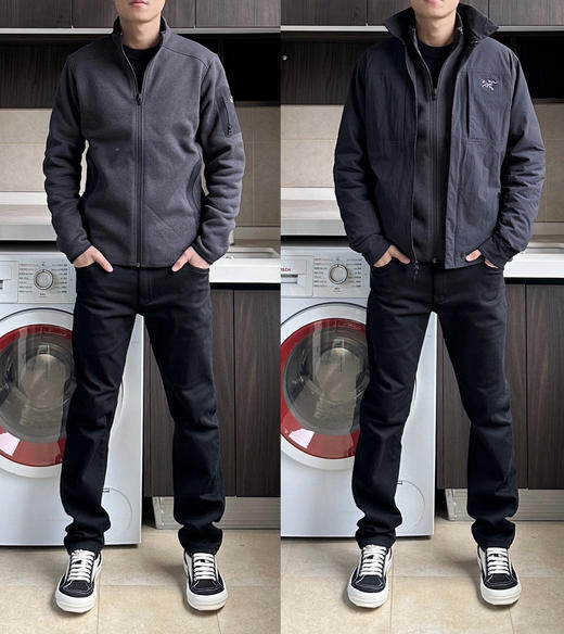 原单鸟男士抓绒外套122501 商品图7