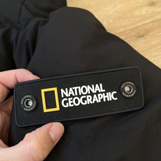 国家地理 正品男士鹅绒超保暖长款羽绒服！正品保真！越南产！吊牌齐全！超级蓬松保暖！行走的鹅绒被子！黑色M L XL XXL（偏大） 商品图4