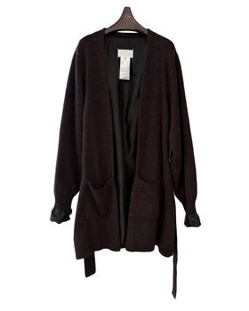 女款彩点羊毛针织开衫毛衣zo016