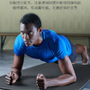 美穗吉家 加长多功能高回弹运动健身垫185x80x1cm 雾霾蓝 商品缩略图7