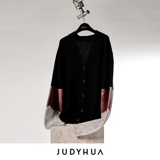 JUDYHUA x王玉平【鱼】联名款针织开衫 商品图1