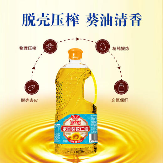 鲁花 厨中香浓香葵花仁油900ml 商品图6