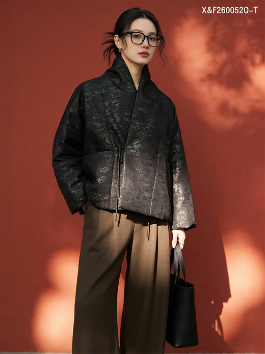 X&F260052Q羽绒服95白鹅绒 商品图0