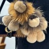 【手工皮*草狮子毛绒挂件】真貉子毛+獭兔毛 支持鉴定❗️​ 原创设计 duang duang chao蓬松~​🦁狮来运转、开启好运🎁既有狮子威武的形象​ 又不失萌趣可爱~ 商品缩略图1