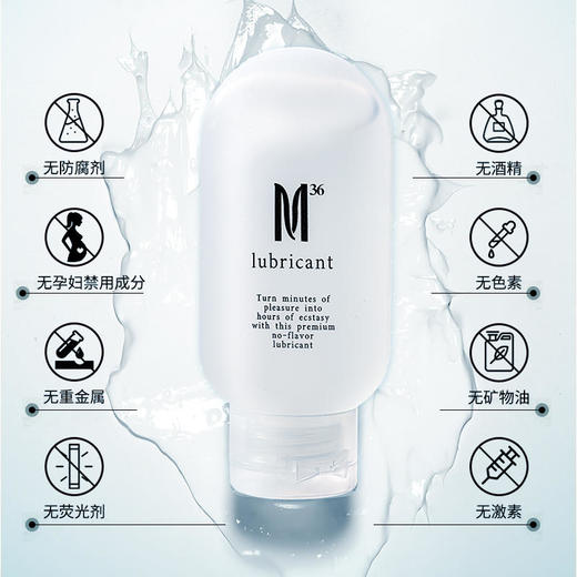 【仿真爱液】漫渺润滑油M36润滑剂 仿真精液65ml 商品图3