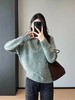 独家高货多彩花纱【老钱风空气感半拉链针织衫】澳洲100%羊毛纱线！毛质细密丰盈~上身效果松弛有气质WD 商品缩略图5