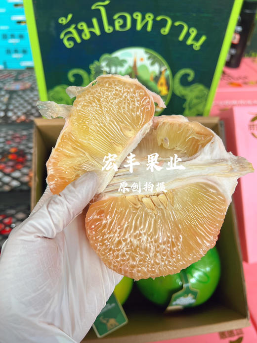 傣柚 口感清甜 果肉颗颗爆珠 水分很好 好剥皮 礼盒4个装配手提袋 商品图1