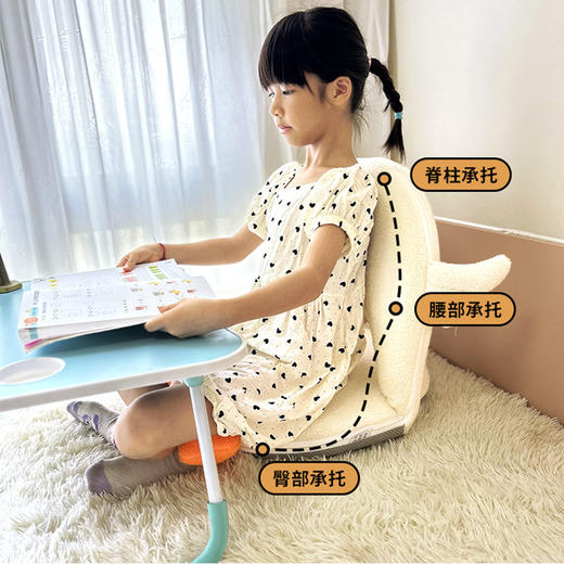 【搭建家里的阅读角】儿童阅读懒人沙发 儿童榻榻米可折叠飘窗靠背椅 阅读角 幼儿学生小沙发可拆洗 商品图1