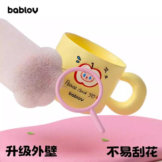bablov嘟嘟陶瓷马克杯桌面杯子办公室女生高颜值儿童可爱水杯生日礼物 商品图4