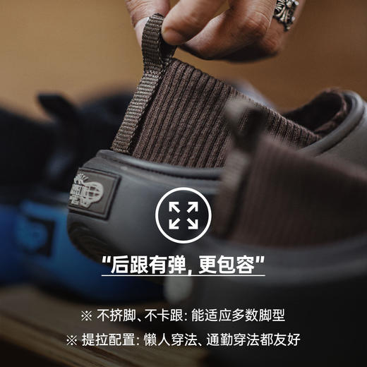 马登2025新款冬天一脚蹬休闲鞋加绒保暖办公室全包跟厚底外穿男拖 商品图2