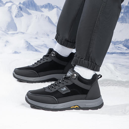 【暖冬鞋服|泰和源 冬季保暖爸妈鞋合集】加绒加厚内里，手感细腻亲肤，上脚舒适不累脚，抗寒锁温保暖，质感轻盈柔软，方便百搭，男女款都有，颜色多种可选~ 商品图7