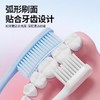 9楼母婴生活馆 【3支装】米选细毛软毛牙刷长头家用速刷型情侣牙刷加长大头宽头护龈成人家庭装   活动价：28元6支    48元/12支 商品缩略图2