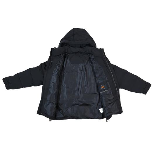 半身缘男装 冬季口袋布标连帽加厚日系羽绒服254312U01710159 商品图2