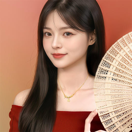 【新品首发】盛世风华小唐马 足金唐马套链【按克计价黄金2】MEMORA诗普琳GN267101 商品图1