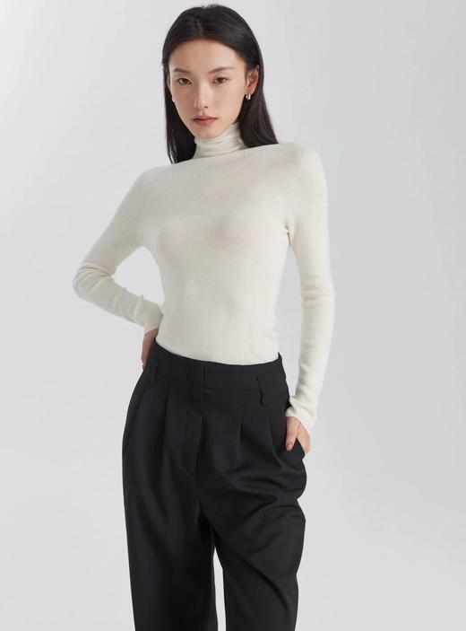 爆品复团~德国扬子纱！【显瘦气质长袖羊毛打底衫合集】高领/圆领/V领/polo领多款可选，经典百搭不挑人~无标发货WD 商品图9