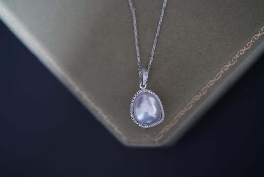 银蓝澳白巴洛克开口扣 商品图2