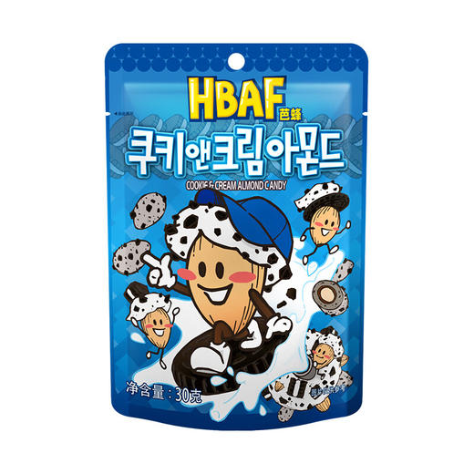 芭蜂奶油曲奇味扁桃仁夹心糖30g/150591 商品图0