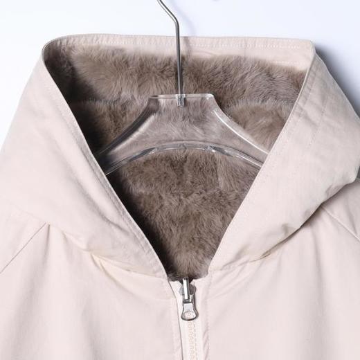 A1222SDSA秋冬新款痞帅男装美式潮牌双面可穿连帽夹克棉服外套百搭时尚 商品图2