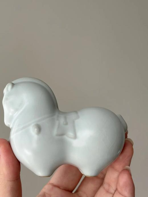 2026非遗汝瓷“有钱马” 汝山明出品 配赠礼盒、礼袋 送礼佳品【G】 商品图6