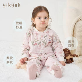 【云优选】秋冬新品yikyak婴儿童睡袋2.0tog薄夹棉3.5tog超厚夹棉长袖新生儿宝宝秋冬防踢被