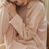 怡吾色秋冬男女款睡衣家居服 | 条纹设计、双面磨毛、触感柔软、简约舒适 商品缩略图3