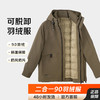 【可脱卸羽绒服】占姆士男士加厚2025新品可脱卸90白鸭绒内胆冬季羽绒服外套 商品缩略图2