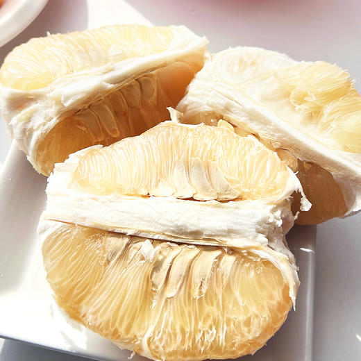 『湖南江永香柚』50年以上树龄，没有“虾线”、轻松剥出完整果肉！清甜无酸，嫩脆多汁，传统皮厚有籽的老品种！ 商品图6