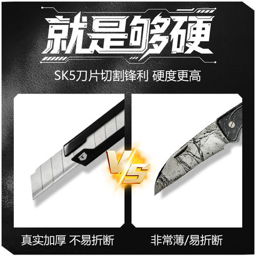 9mm刀片重型锌铝合美工刀TB-H4-13-C09-拓必得工具TOUGHBUILT 商品图1