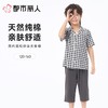 都市丽人男女童睡衣儿童家居服短袖七分裤棉质套装JHC1M2 商品缩略图0
